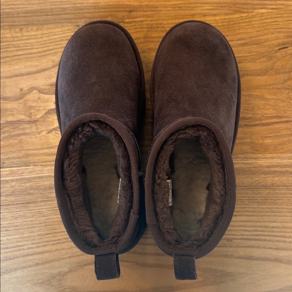 UGG Platform Micro Platform Boot. Burnt Cedar. Si… - image 3